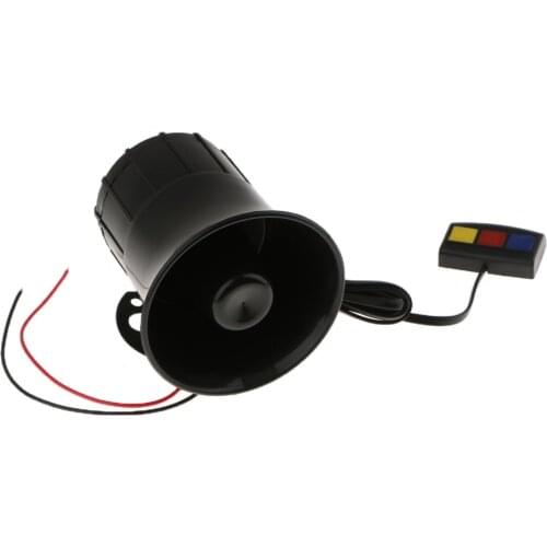 ABS General Fit Vehicle Electric Air Signal Horns 12V 1A Loudspeaker