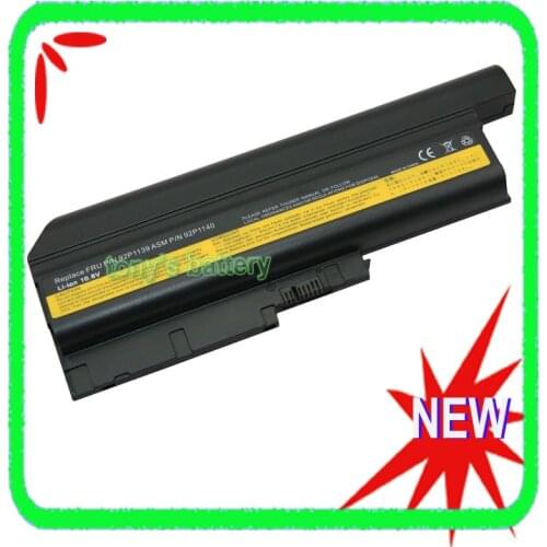 9 Cell Battery for Lenovo IBM ThinkPad R60 R61 T60 T60p T61 T61p (14.1" standard screens) SL400 SL500 R500 W500 T500