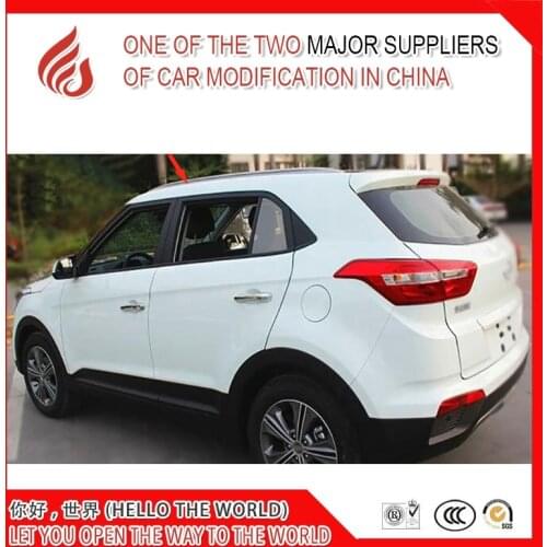 Hot sale high quality ABS sticker install side rail bar roof rack for IX25 Creta 2014 2015 2016 2017 2018