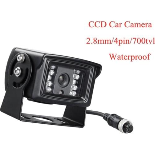 120 Wide Angle Waterproof CCD Camera 4Pin 700TVL HD Reversing Rear View Backup Analog Camera For CCTV Dvr /Dvd/Car Monitor
