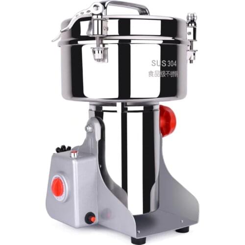 2500g Grinder Mill Grinding Machine Gristmill Home Medicine Flour Powder Crusher Grains Spices Hebals Cereals Coffee Dry Food