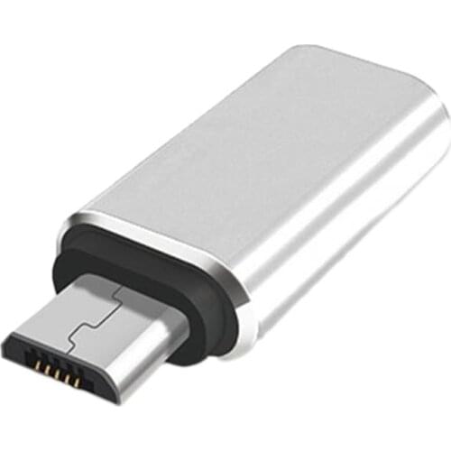 Type-c Female To Android Male Aluminum Adapter Type-c To Micro Mobile Phone High Light Conversion Head for Phone Tablet