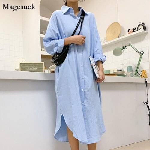 Cotton Linen Women Blouses Plus Size Casual Long Sleeve Long Shirt Women Cardigan Solid Loose Womens Blouse Blusas Mujer 6793 50