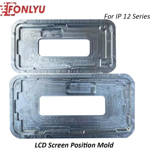 Precision Position Mold For 12Mini 12Pro 12ProMax LCD Screen Glass OCA Alignment Location Mould Laminating Cracked Glass Repair