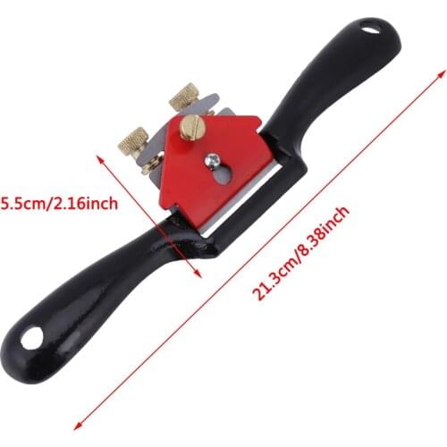 Plane Spokeshave 9 Inch Adjustment Woodworking Cutting Edge Plane Spokeshave Hand Trimming Tool With Screw