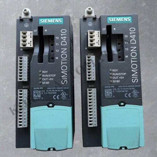 SIEMENS D410-PN MOTION CONTROLLER 6AU1410-0AB00-0AA0 NEW SPARE PARTS WITHOUT PACKAGING USED GOOD IN CONDITION