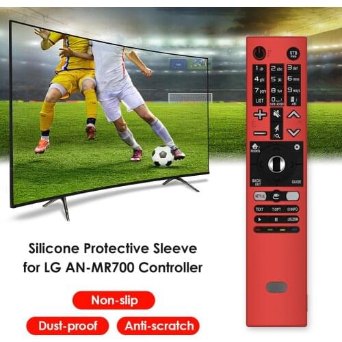 Smart TV Remote Control Protective Case Anti Dust Shockproof Silicone Skin Shockproof Case Remote Controller Cover