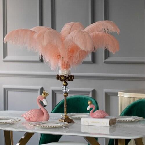 Ostrich Feather Wedding Decoration Shooting Material Decoration Accessories Feather Props Creative Home Decoration Ornaments