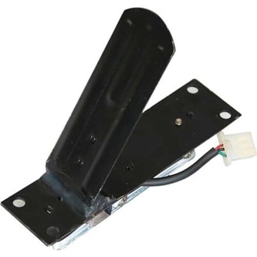 Universal Metal Hall Effect Electric Scooter Foot Throttle Pedal Accelerator GO Kart ATV Black