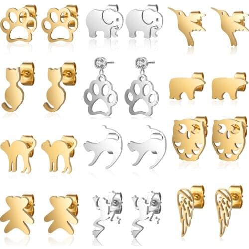 Vni and Mia Stud Earrings