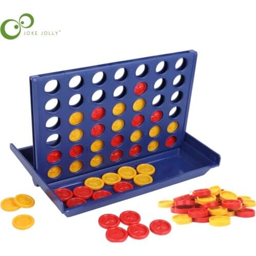 1 Set Connect 4 In A Line Board Game Foldable Educational Toys for Kid Sports Entertainment Gifts Desktop battle BINGO GAME YJN