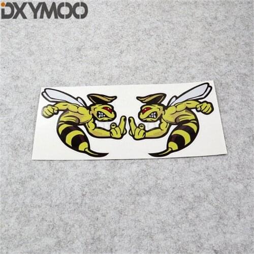 1 Pair Power Honeybee Car Styling Decal Motorcycle Bike Stickers for GTS300 250 SPRINT PRIMAVERA 12x10.8cm
