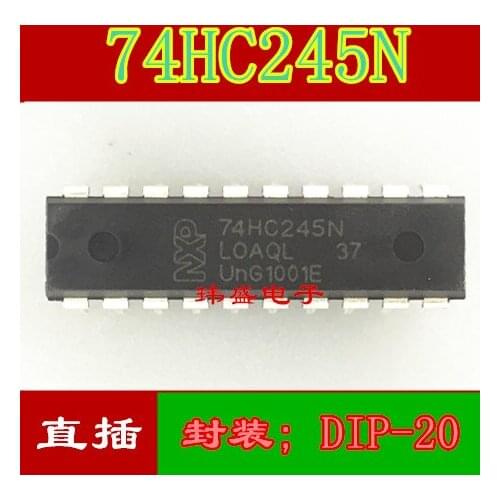10pcs SN74HC245N DIP-20 74HC245N