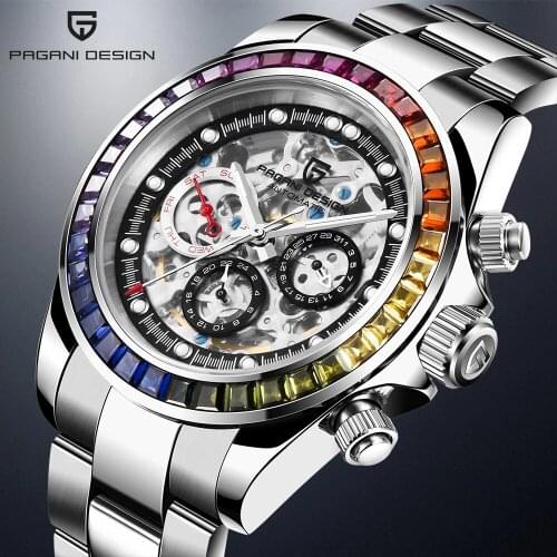 2021 PAGANI Design Automatic Mechanical Watch Mens Sapphire Glass Top Brand Luxury Mens Watch Waterproof Luminous Wristwatches