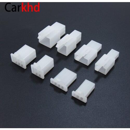 5/10 Sets 2.8mm 2/3/4/6 Pin Automotive 2.8 Electrical Wire Connector Male Female Cable Terminal Plug Kits Motorcycle Ebike Car