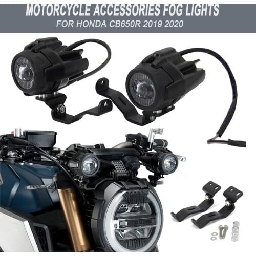 Motorcycle Accessories CB 650R CB650 R Fog Lights FOR Honda CB650R 2019 2020 LED Auxiliary Fog Light Driving Lamp