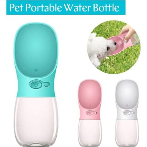 Pet Water Bottle Portable Outdoor Travel Dog Cat Drinking Bowl ABS PC Pet Water Dispenser For Small dogs Pet Feeder Dog Products