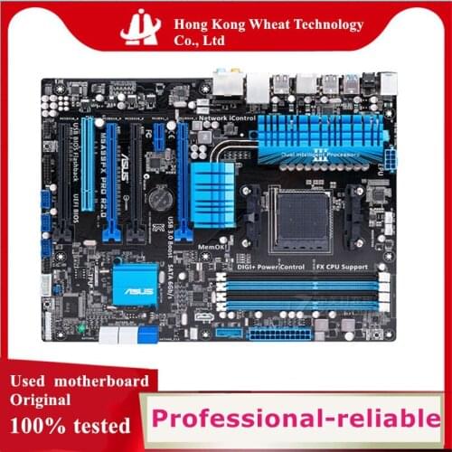 For ASUS M5A99FX PRO Motherboard Socket AM3+ SATA3 USB3.0 For AMD 990X 990FX Used Original Desktop Mainboard