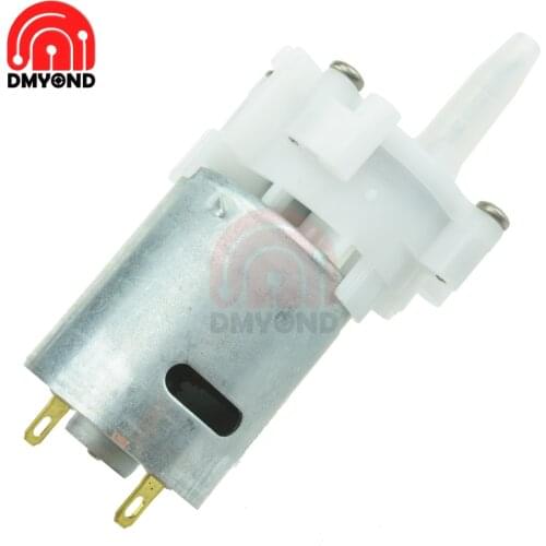 DC 3V-12V Electric Aquarium Self-priming Motor Pump RS-360SH Miniature Water Pump Pumping Gear Motor for Aquarium DIY Model