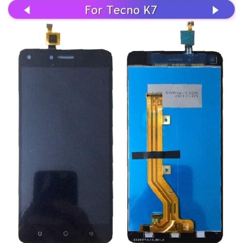For Tecno K7 LCD Display Touch Screen LCD Digitizer Complete Assembly Replacement