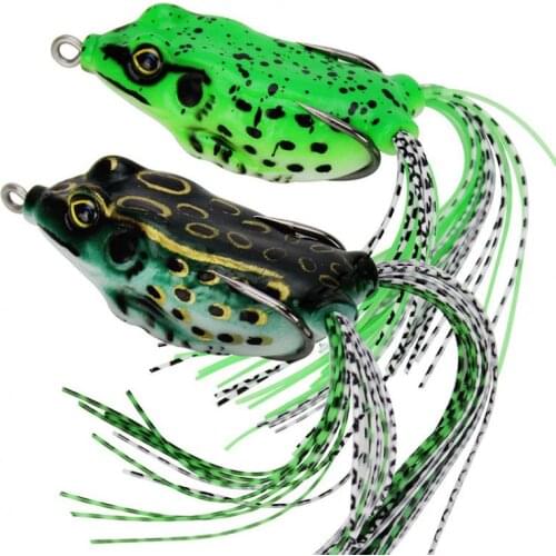 Soft Frog Lure Silicone Bait 6cm 15g Fishing Lure Wobblers Artificial Baits