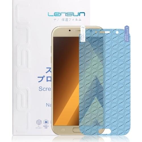 LENSUN Nano Technology Clear Sheet For Samsung A7 2017 Screen Protector