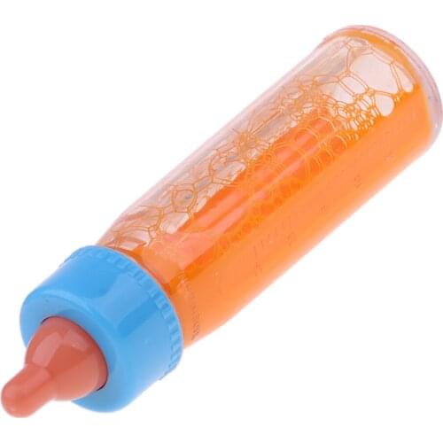 Reborn Infant Doll Feeding Bottles Baby Doll Supplies Nursing Accessories Liquid Disappearing Milk Juice Bottles Toy