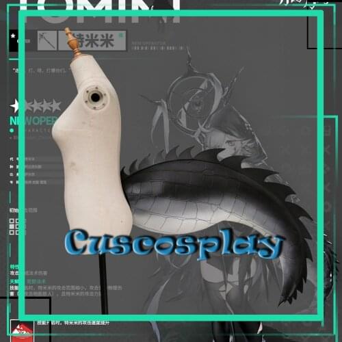 Game Arknights Cosplay Props Caster Tomimi Cosplay Tail Prop PVC Wand Weapons for Christmas Halloween Costume Props Accessories