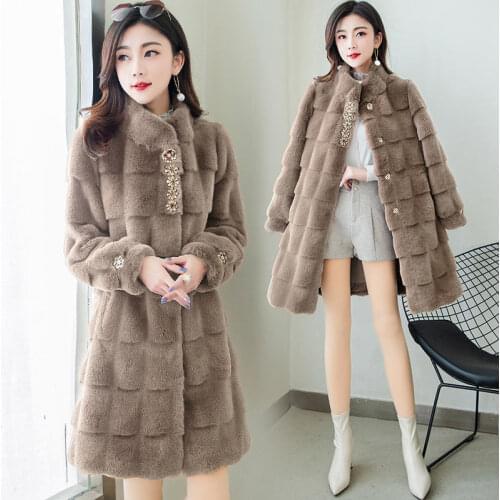 Skyenunim Women's Jackets With Fur