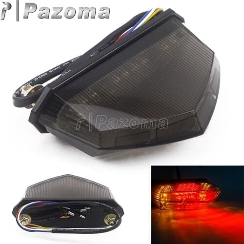 Motorcycle LED Tail Light Brake Stop Lights Moto Turn Signals for Harley Bobber Chopper Custom Motorbike Red Taillight Rear Lamp