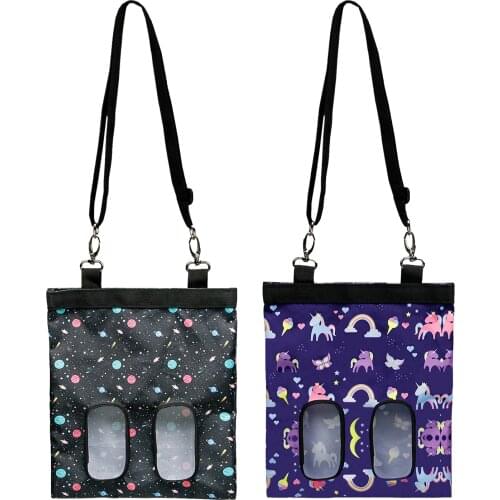 Rabbit Feeding Bag Hanging Guinea Pig Hay Bag 600D Oxford Cloth Waterproof Small Animal Hay Feeder Bag Cage Accessories