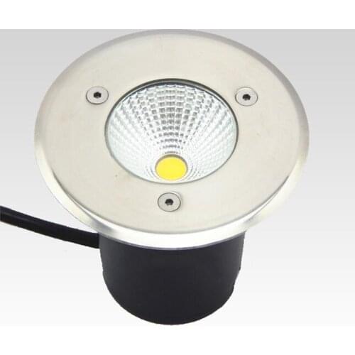 10W COB LED Buried Lights Warm White Lighting AC85-265V Underground Lamp Ip68 Outdoor Path Floor Yard Spot Lamps free shipping