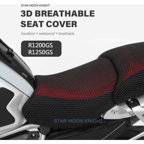 Motorcycle Protecting Cushion Seat Cover For BMW R1200GS R 1200 GS ADV Adventure R1250GS R1250 GS Nylon Fabric Saddle Seat Cover
