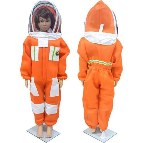 Child Beekeeping Protective Suit Kids Beekeeping Beekeeper Protection Equipment Professional Preferred 3D Air Cotton Fabric
