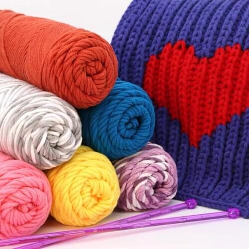 100g Weaving Wool Roving Scarf Knit Wool Yarn Anti-pilling Fine Quality Sweater Suitable Hand-Knitting Thread Cardigan Scarf
