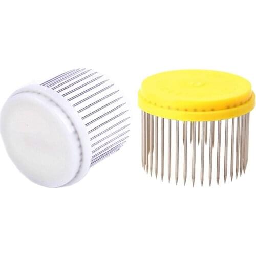 2PCS Stainless Steel Bee King Needle Type Cage Bee Hive Queen Protective Cover Marker Cage Moving Catcher Cage Beekeeping