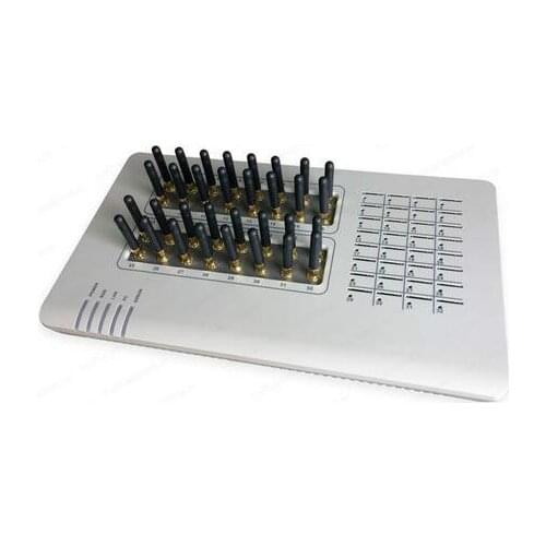 32 SIM Cards Channel GOIP32 VOIP GSM Gateway 32 Chips GOIP IMEI change support sim bank -Hot sell