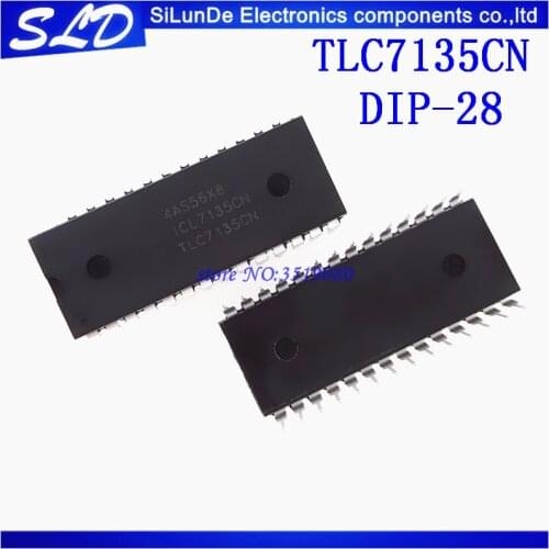 Free Shipping 10pcs/lot ICL7135CN TLC7135CN TLC7135 DIP-28 new and original in stock