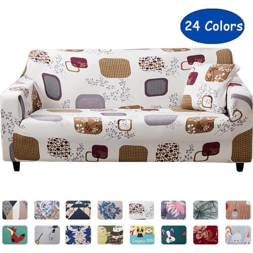 Airldianer Sofa Cover Protector Print Elastic Case For Sofa All-inclusive Non-slip Polyester Fabric Slipcover Sofa Covers kid