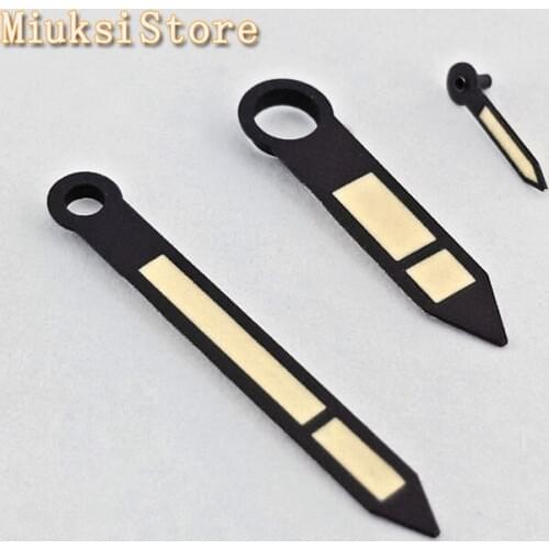 Black edge orange luminous hand fit eta 6497 6498 sea gull 3600 3620 movement