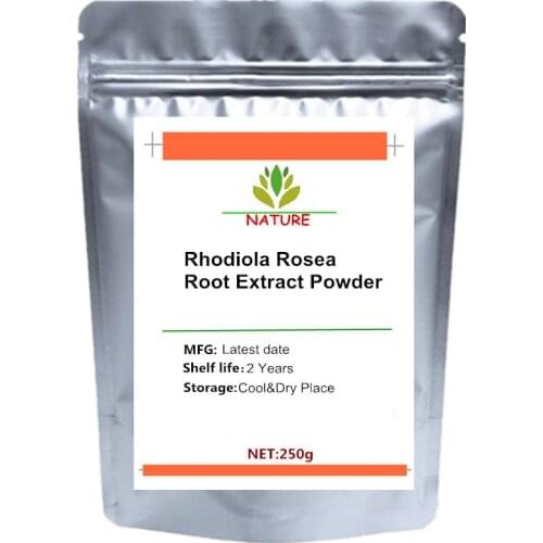 Pure Rhodiola Rosea 3% Rosavins 1% Salidrosides Extract Powder Natural Adaptogen