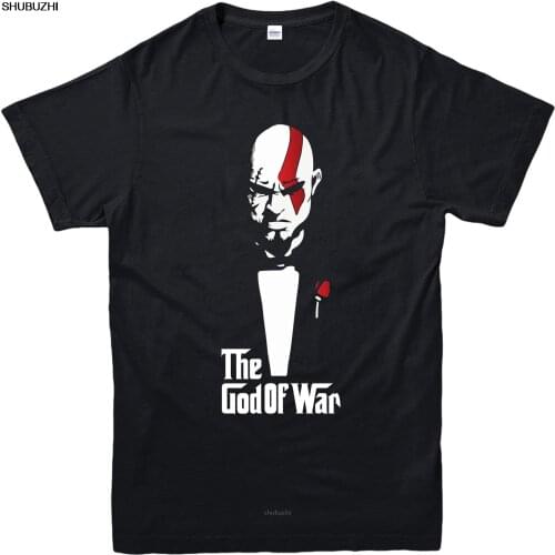 God of War T-Shirt The Godfather Spoof T-Shirt Gamers Greek Inspired Gift Cool Casual pride t shirt men Unisex Fashion sbz8322