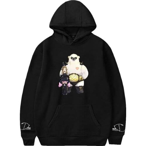 Kawaii 2021 Game D-CIDE TRAUMEREI 2D Print Hooded Sweatshirt Women/Men Clothes Casual Hoodie Sweatshirt Anime Kids Tops Outwear