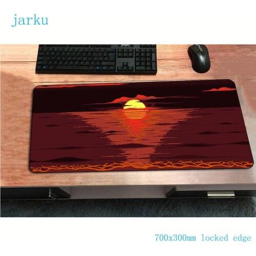 Pixel Art mouse pad gamer Natural Rubber mousepad rubber desk mat 700x400 gaming accessories table gamer keyboard mat oversized