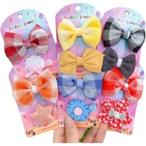 Cute Childrens Hair Accessories Bow Princess Hair Accessories for Little Girls Do Not Hurt Your Hair Baby Bangs Hairpin