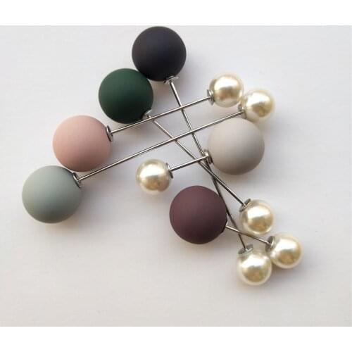 Fashion Brooch Pins for Woman/Girl Imitation Pearl Brooches Classic Charm High Quality All-match Clothing Jewelry Accessories