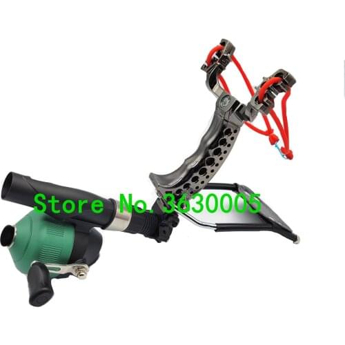 Powerful Multi-Function Archery Bowfishing Shooting Fish Slingshot Hunting Bow Fishing Slingshot Archery Kit Outdoor Sling Adult