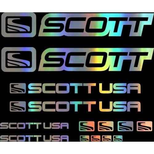 14pcs KIT PEGATINAS STICKERS VINILO BICICLETA BIKE- for SCOTT STICKER