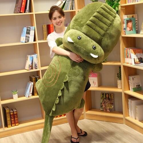 New Hot Huge Plush Animal Toys Stuffed Crocodile Soft Pillow Large Plush Doll Animal Cushion Kids Doll for Children Girl Gift