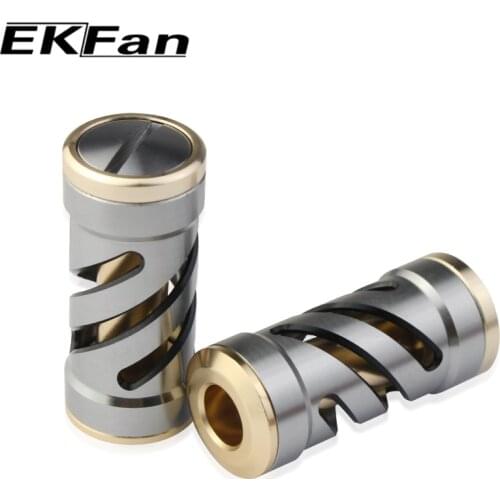 EKFan 2pcs Aluminum Alloy Fishing Reel Handle Knob For Water-drop Drum-wheel & Bait Casting Fishing Reel